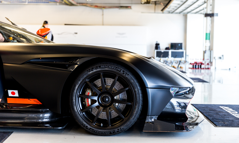 Illustration for article titled Behold The Unfathomably Gorgeous Spectacle Of An Aston Martin Vulcan Track Day